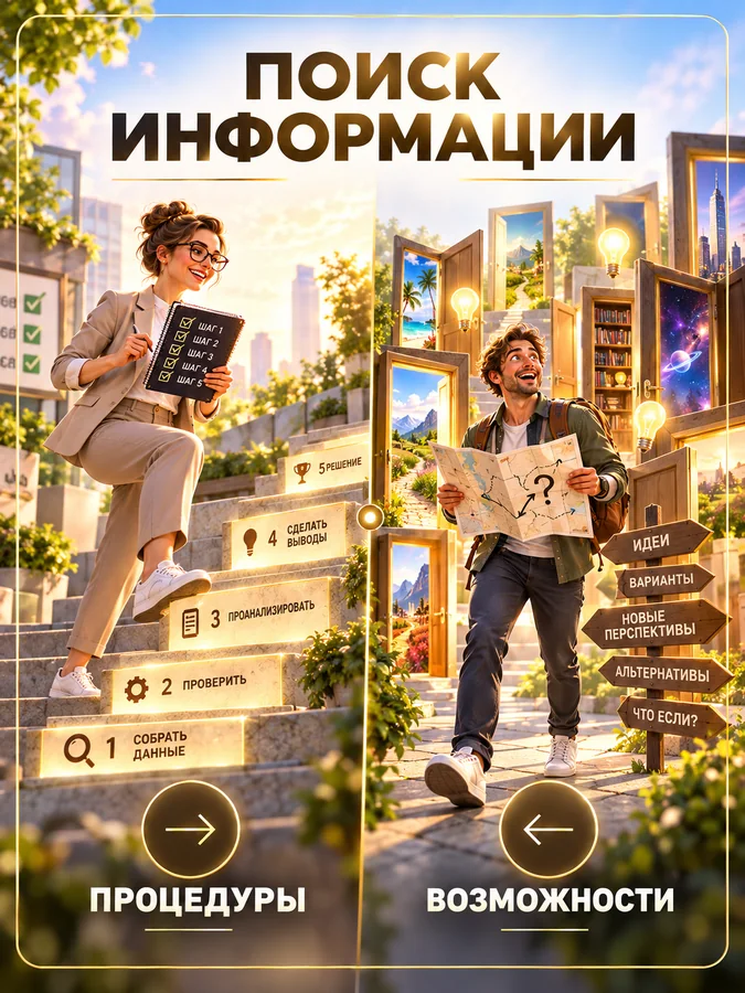 Поиск информации: процедуры — возможности