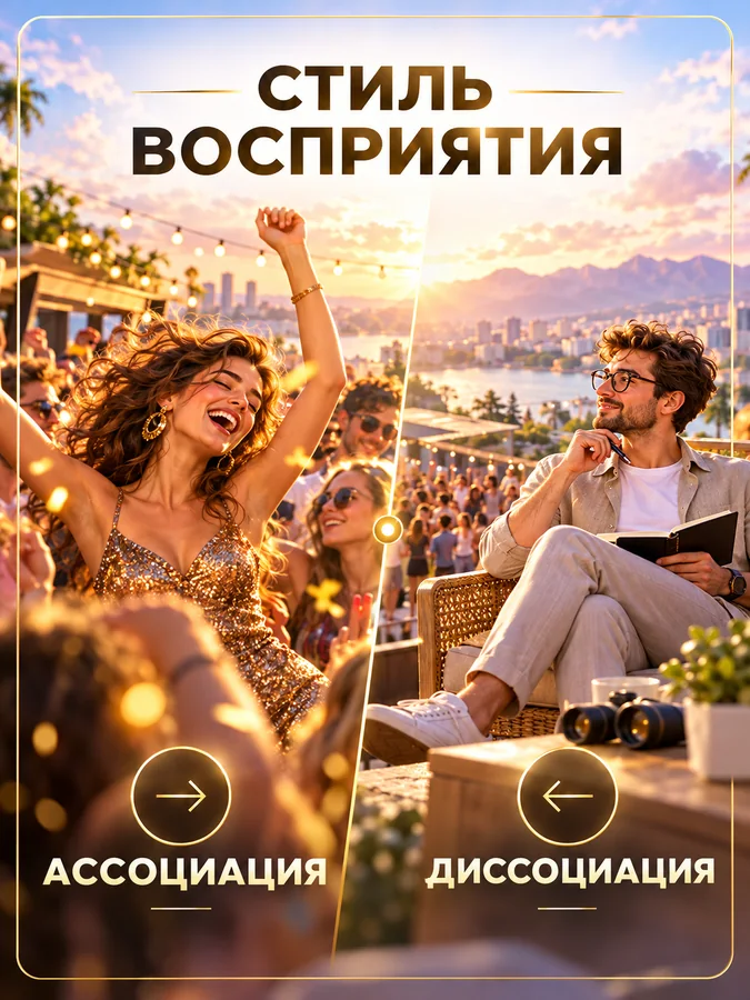 Стиль восприятия: ассоциация — диссоциация